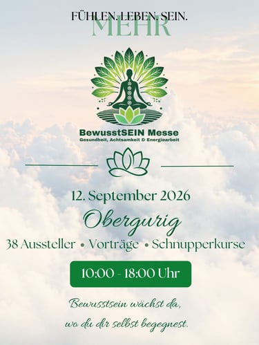 Flyer BewusstSEIN Messe Obergurig