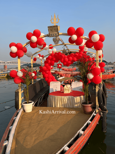 Surprise Decorated Event Boat Booking for Marriage Anniversary and Other Special Occasion