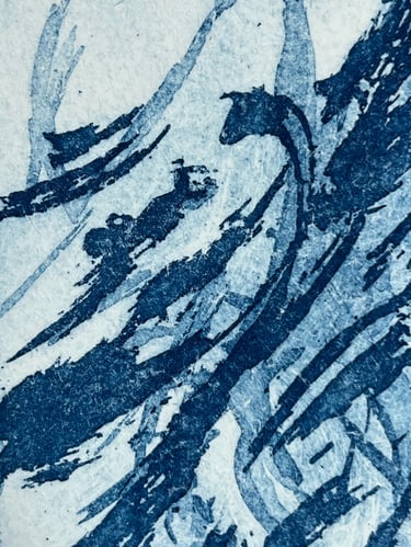Detail of Zinc plate