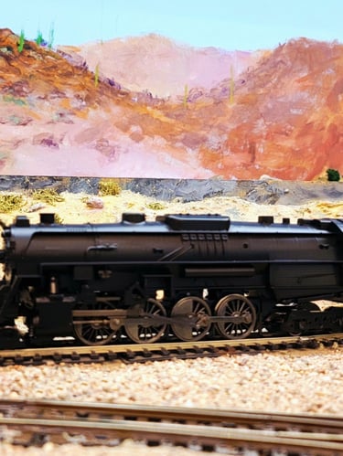 Polar Express Model Train at Gilbert Model Railroad Club