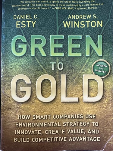 green to gold book