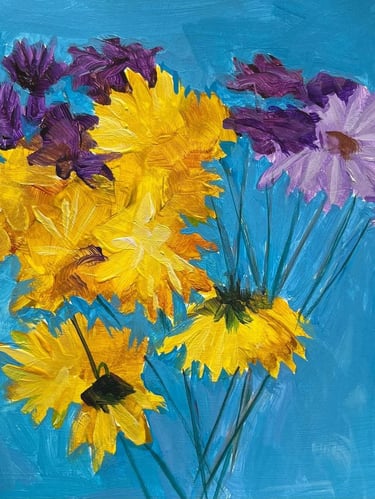acrylic on paper