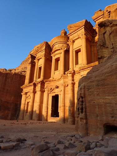 Petra Jordanie Merveilles du monde