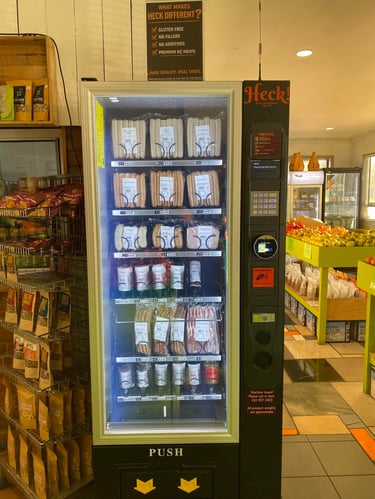 TCN 6G vending machine installed inside a commercial office building in Australia.