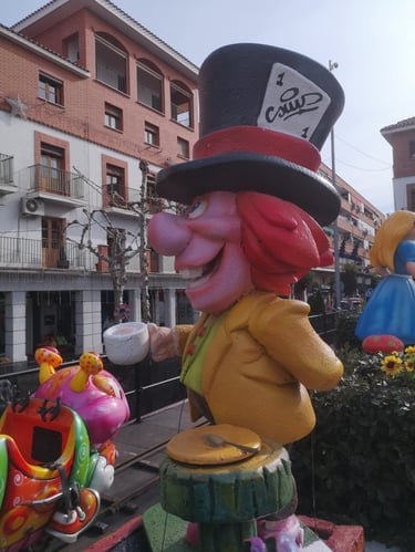 alquiler personaje sombrerero