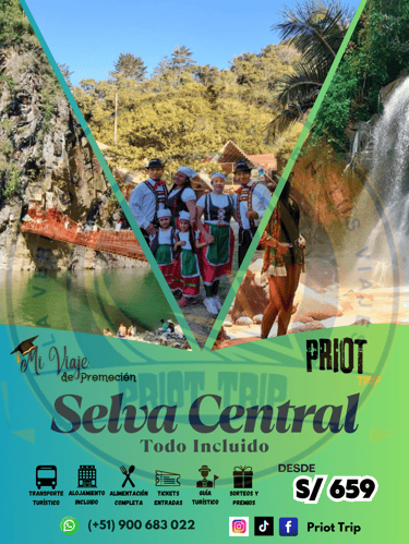 VIAJE DE PROMOCION SELVA CENTRAL