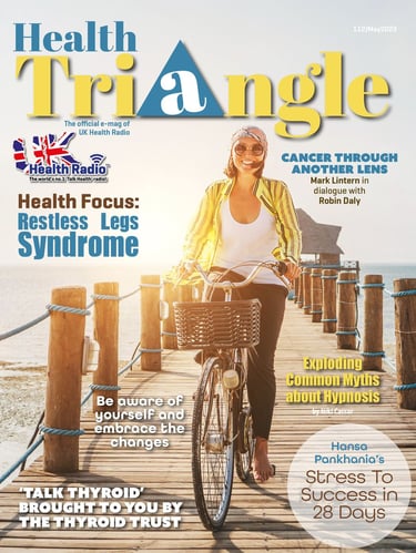 Mark Lintern - Health Triangle magazine front page
