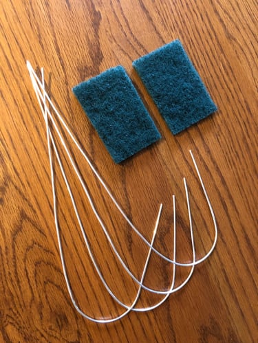 (4) 14" 99.99% pure .9999 silver rods for colloidal silver production with the 1-gallon kit