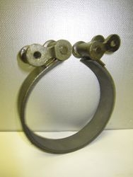 Relined Lawn Mower Brake Band by the brake band relining experts at 260-426-3331