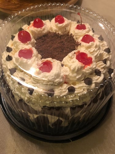 black forest cake