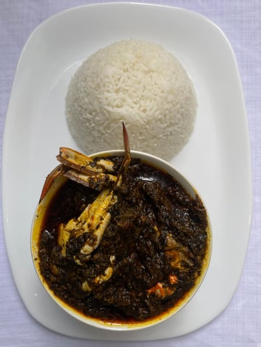 FEUILLE DE PATATE , RIZ BLANC PARFUME
