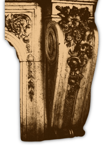 Ornement sculpté