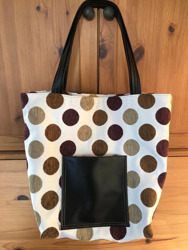 poche avant sac cabas en vadrouille