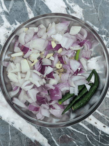 Sabut Masoor & Chana dal ingredients