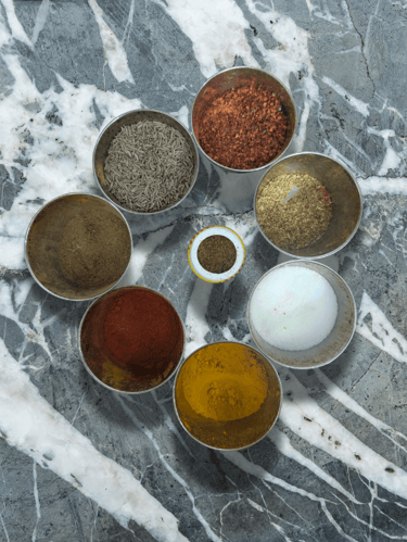 spices for rajma recpie 