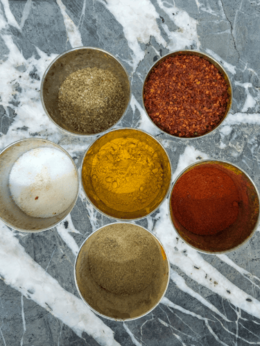 Sabut Masoor & Chana dal recipe spices requires  for recipe 