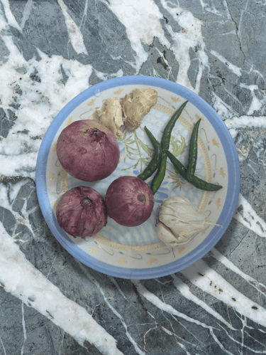 vegetables for rajma recipe 