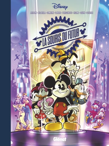Première de couverture de la BD La souris du futur