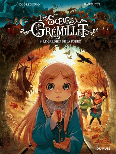 Première de couverture du tome 8 de la BD Les soeurs Grémillet