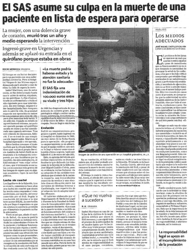negligencia médica por lista de espera