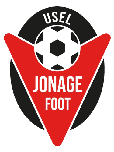 a soccer player is shown in the foreground of a soccer field USEL FOOT JONAGE