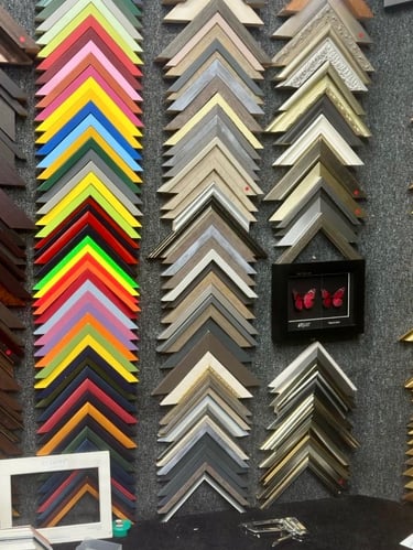 picture frames bespoke all colours 