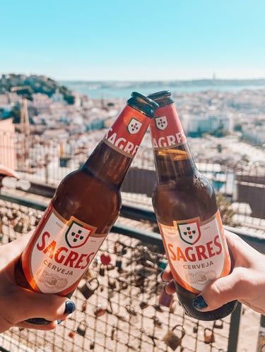 Sagres beer