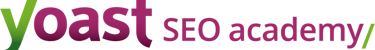 Banner stating the owner of site has completed the Yoast SEO academy.