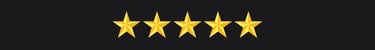 five stars in a row of five stars