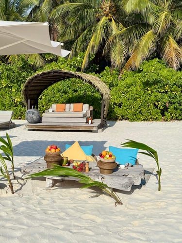 kudadoo maldives beach breakfast