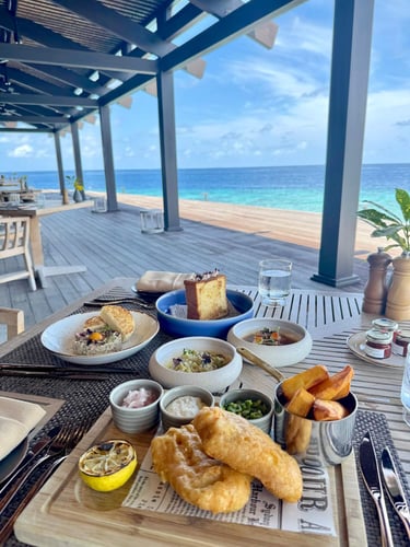 kudadoo maldives lunch food