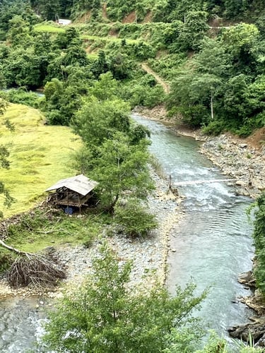 North Vietnam river