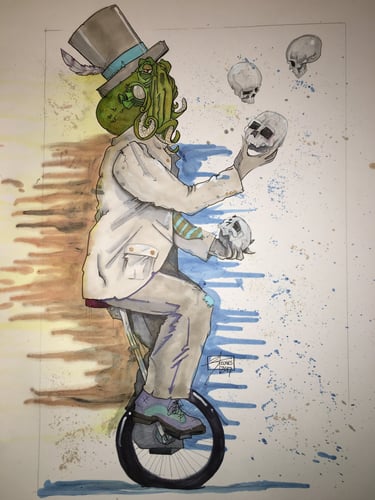 Robert Hedges. The Incredible Mr. Cthulhu