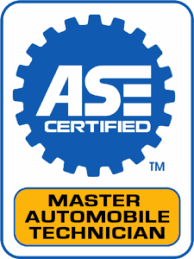 ASE Master Automobile Technician certification badge