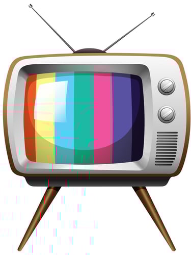A television set and a television