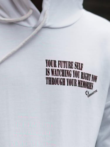 communitytee future self hoodie