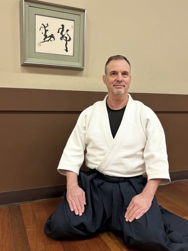 instructor Mark Freed at Mount Pleasant dojo