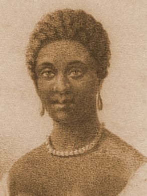 Image of author Phillis Wheatley.