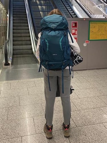 Abreise Gap Year Frankfurt Flughafen Annerschtwo
