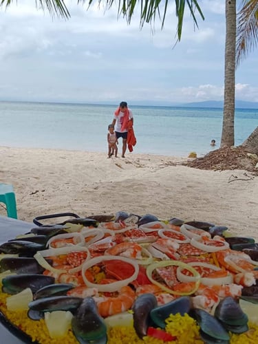 Paella al lambug beach / swim - eat - party - enjoy