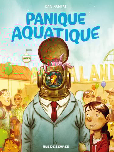 Première de couverture de la BD Panique aquatique de Dan Santat