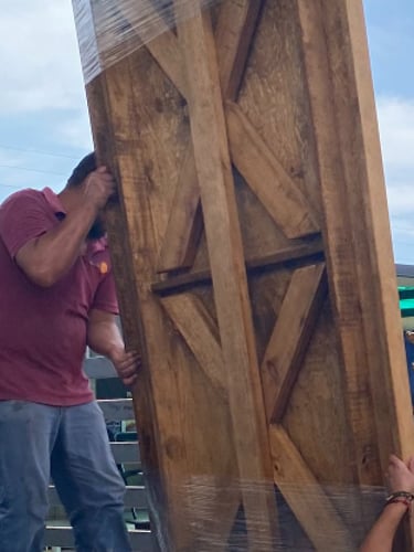 Tablon Rectangular de Madera Fiestas del Sol Mobiliario www.sillasymesasfiestasdelsol.com
