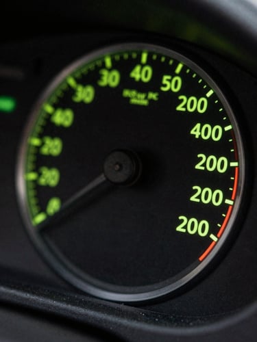 Extreme close-up of a dark glass dashboard displaying real-time data nodes, illuminated by electric lime green edge-glows against an obsidian background, sharp technical focus.