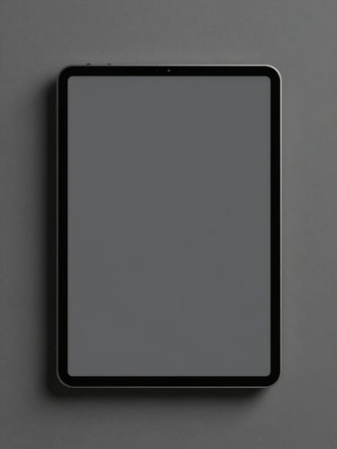 Straight-on orthographic projection of a clean digital interface mockup on a matte screen, sharp high-contrast shadows, graphite gray background.