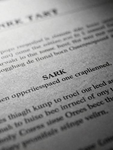 Stark macro close-up of redacted corporate contract text, harsh overhead light, deep shadows, high-contrast monochrome, 35mm film grain