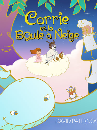 Carrie and the Snow Globe illustrated children's book cover