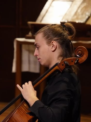 Noah Langlais - Violoncelle du Quatuor Hermione
