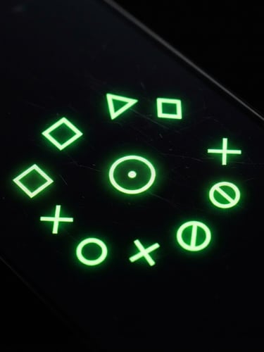 Extreme macro close-up of a high-fidelity mobile screen displaying a custom minimalist launcher, neon green UI accents glowing in low-light studio setting, 35mm photography.