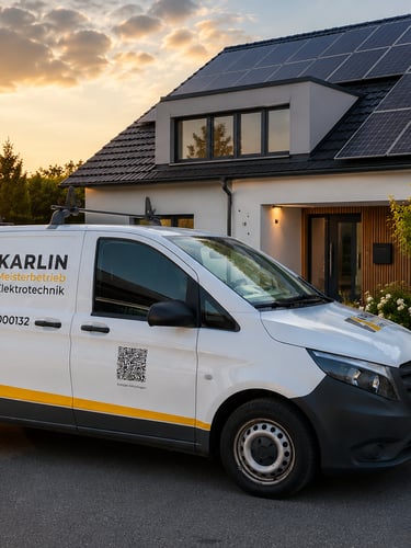 Karlin Elektrotechnik Meisterbetrieb für Photovoltaik und Elektroinstallationen in Gehrde