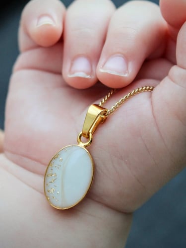 moedermelk ketting goudsnippers